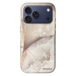Fashion Case MagSafe Apple iPhone 17 Pro - Cream marble