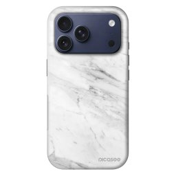 Fashion Case MagSafe Apple iPhone 17 Pro - White marble