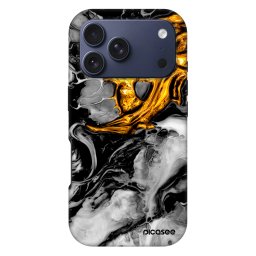 Fashion Case MagSafe Apple iPhone 17 Pro - Black Gold 2