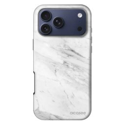 Fashion Case MagSafe Apple iPhone 17 Pro Max - White marble