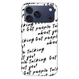 Fashion Case MagSafe Apple iPhone 17 Pro Max - GET PEOPLE TALK ABOUT YOU