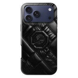 Fashion Case MagSafe Apple iPhone 17 Pro Max - OKTAGON - Puffer Blackout