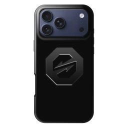Fashion Case MagSafe Apple iPhone 17 Pro Max - OKTAGON - Stealth Logo