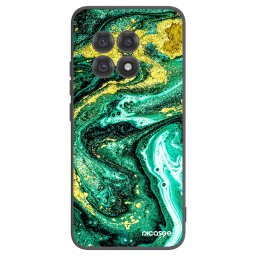 Fekete szilikon tok az alábbi mobiltelefonokra OnePlus 13R 5G - Green Gold