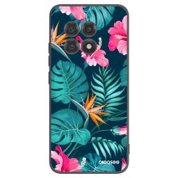 Fekete szilikon tok az alábbi mobiltelefonokra OnePlus 13R 5G - Pink Monstera