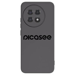 Fekete szilikon tok az alábbi mobiltelefonokra OnePlus 13R 5G - Picasee - new logo - black