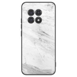 Fekete szilikon tok az alábbi mobiltelefonokra OnePlus 13R 5G - White marble