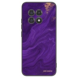 Fekete szilikon tok az alábbi mobiltelefonokra OnePlus 13R 5G - Purple