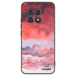 Fekete szilikon tok az alábbi mobiltelefonokra OnePlus 13R 5G - Sunset