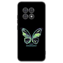 Fekete szilikon tok az alábbi mobiltelefonokra OnePlus 13R 5G - Diamanty Blue