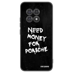 Fekete szilikon tok az alábbi mobiltelefonokra OnePlus 13R 5G - Black Dollar