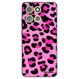 Fekete szilikon tok az alábbi mobiltelefonokra Motorola Moto G86 5G - Pink Tiger