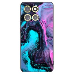 Fekete szilikon tok az alábbi mobiltelefonokra Motorola Moto G86 5G - Lean 2
