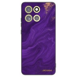 Fekete szilikon tok az alábbi mobiltelefonokra Motorola Moto G86 5G - Purple