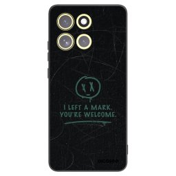 Fekete szilikon tok az alábbi mobiltelefonokra Motorola Moto G86 5G - LEFT A MARK