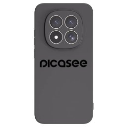 Fekete szilikon tok az alábbi mobiltelefonokra Xiaomi Redmi Note 15 Pro 4G - Picasee - new logo - black