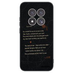 Fekete szilikon tok az alábbi mobiltelefonokra Xiaomi Redmi Note 15 Pro 4G - POET