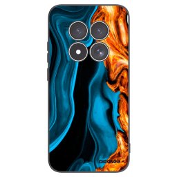 Fekete szilikon tok az alábbi mobiltelefonokra Xiaomi Redmi Note 15 Pro 4G - Gold blue