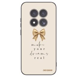 Fekete szilikon tok az alábbi mobiltelefonokra Xiaomi Redmi Note 15 Pro 4G - Golden Dream