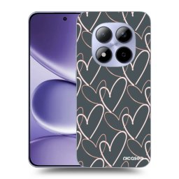 Átlátszó szilikon tok az alábbi mobiltelefonokra Xiaomi Redmi Note 15 Pro 4G - Lots of love