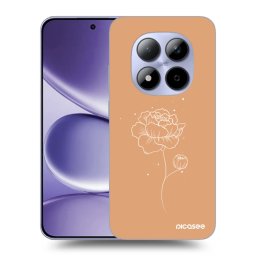 Átlátszó szilikon tok az alábbi mobiltelefonokra Xiaomi Redmi Note 15 Pro 4G - Peonies