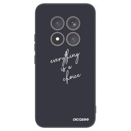 Fekete szilikon tok az alábbi mobiltelefonokra Xiaomi Redmi Note 15 Pro+ - Everything is a choice