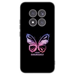 Fekete szilikon tok az alábbi mobiltelefonokra Xiaomi Redmi Note 15 Pro+ - Diamanty Purple