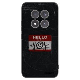 Fekete szilikon tok az alábbi mobiltelefonokra Xiaomi Redmi Note 15 Pro+ - HELLO 404