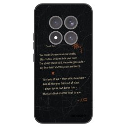 Fekete szilikon tok az alábbi mobiltelefonokra Xiaomi Redmi Note 15 Pro+ - POET