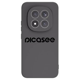 Fekete szilikon tok az alábbi mobiltelefonokra Xiaomi Redmi Note 15 Pro+ - Picasee - new logo - black