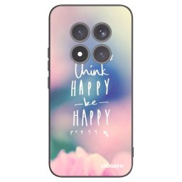 Fekete szilikon tok az alábbi mobiltelefonokra Xiaomi Redmi Note 15 Pro+ - Think happy be happy