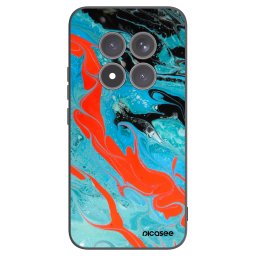 Fekete szilikon tok az alábbi mobiltelefonokra Xiaomi Redmi Note 15 Pro+ - Blue Magma