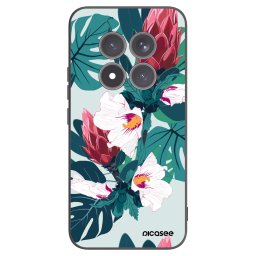 Fekete szilikon tok az alábbi mobiltelefonokra Xiaomi Redmi Note 15 Pro+ - Rhododendron