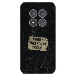 Fekete szilikon tok az alábbi mobiltelefonokra Xiaomi Redmi Note 15 Pro+ - SORRY