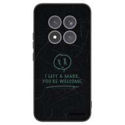 Fekete szilikon tok az alábbi mobiltelefonokra Xiaomi Redmi Note 15 Pro+ - LEFT A MARK