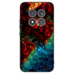 Fekete szilikon tok az alábbi mobiltelefonokra Xiaomi Redmi Note 15 Pro+ - Universe
