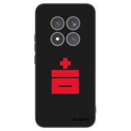 Fekete szilikon tok az alábbi mobiltelefonokra Xiaomi Redmi Note 15 Pro+ - Le Plastenciaga