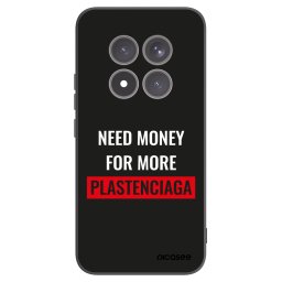 Fekete szilikon tok az alábbi mobiltelefonokra Xiaomi Redmi Note 15 Pro+ - More PLASTENCIAGA