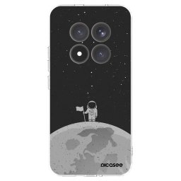 Átlátszó szilikon tok az alábbi mobiltelefonokra Xiaomi Redmi Note 15 Pro+ - Astronaut
