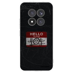 Átlátszó szilikon tok az alábbi mobiltelefonokra Xiaomi Redmi Note 15 Pro+ - HELLO 404