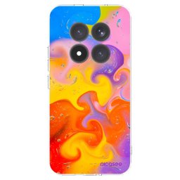 Átlátszó szilikon tok az alábbi mobiltelefonokra Xiaomi Redmi Note 15 Pro+ - Bubbles