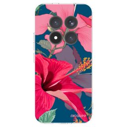 Átlátszó szilikon tok az alábbi mobiltelefonokra Xiaomi Redmi Note 15 Pro+ - Hibiscus