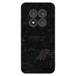 Átlátszó szilikon tok az alábbi mobiltelefonokra Xiaomi Redmi Note 15 Pro+ - SCRATCH
