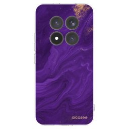 Átlátszó szilikon tok az alábbi mobiltelefonokra Xiaomi Redmi Note 15 Pro+ - Purple