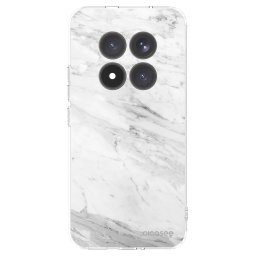 Átlátszó szilikon tok az alábbi mobiltelefonokra Xiaomi Redmi Note 15 Pro+ - White marble