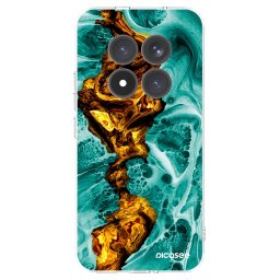 Átlátszó szilikon tok az alábbi mobiltelefonokra Xiaomi Redmi Note 15 Pro+ - Goldsky