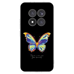 Átlátszó szilikon tok az alábbi mobiltelefonokra Xiaomi Redmi Note 15 Pro+ - Diamanty Black