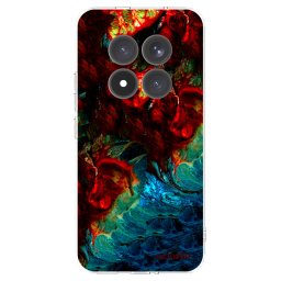 Átlátszó szilikon tok az alábbi mobiltelefonokra Xiaomi Redmi Note 15 Pro+ - Universe