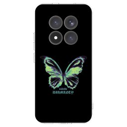 Átlátszó szilikon tok az alábbi mobiltelefonokra Xiaomi Redmi Note 15 Pro+ - Diamanty Blue