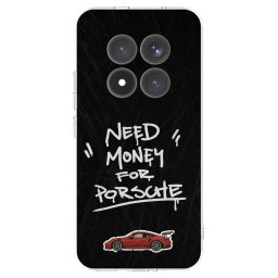 Átlátszó szilikon tok az alábbi mobiltelefonokra Xiaomi Redmi Note 15 Pro+ - Dark Racer
